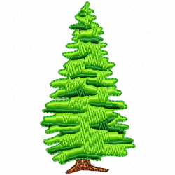 Trees Embroidery Design 10